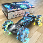 4WD Remote Control Stunt Car with Drift and Lights - Perfect Gift for Kids Aged 6-12!